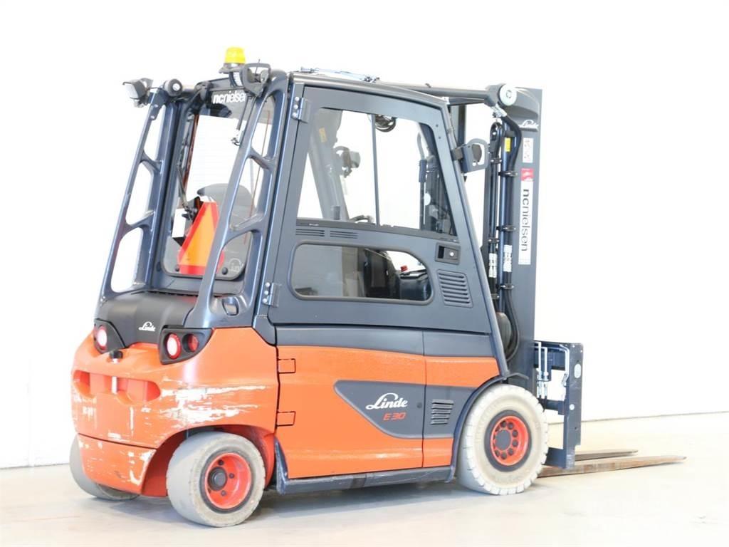 Linde E30/387 El gaffeltrucks