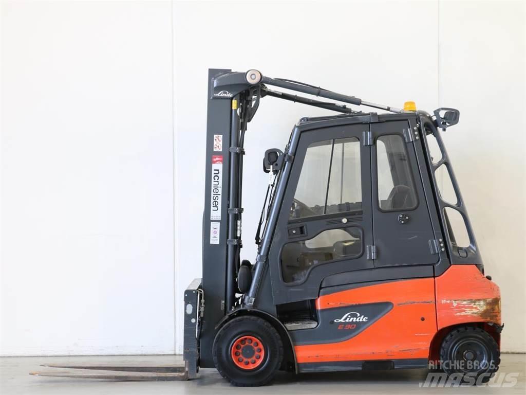 Linde E30/387 El gaffeltrucks