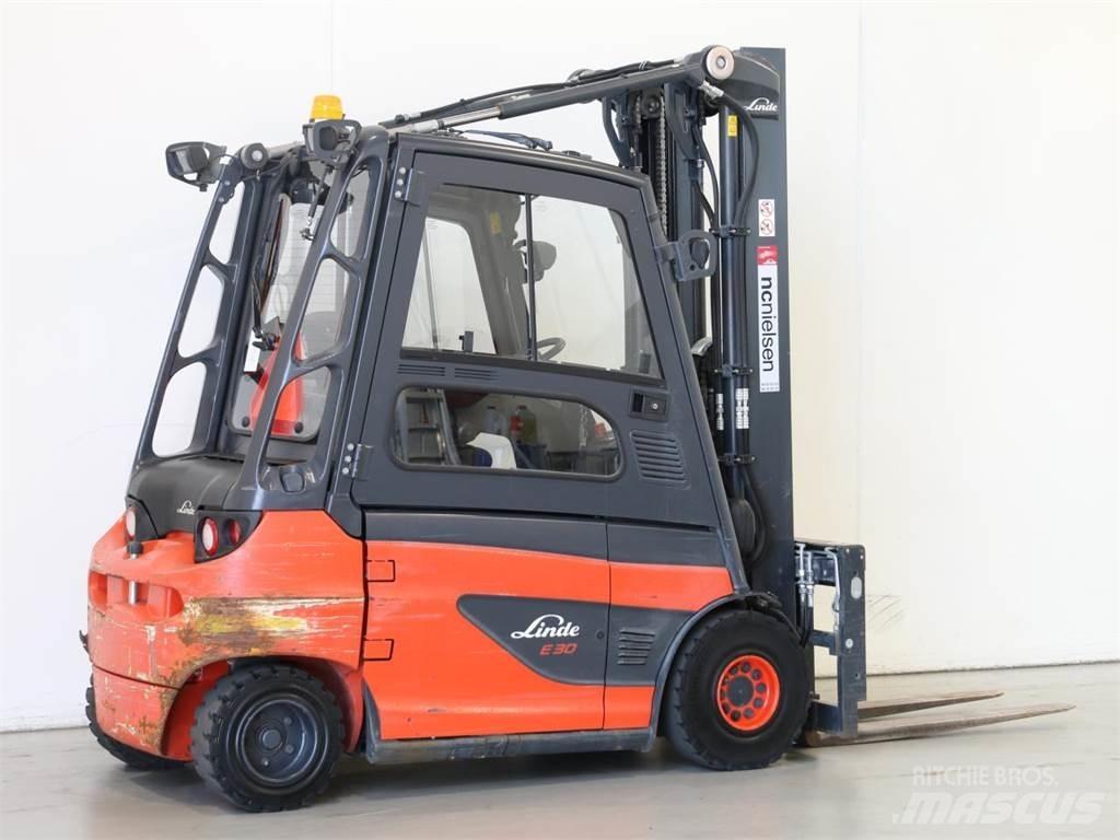 Linde E30/387 El gaffeltrucks