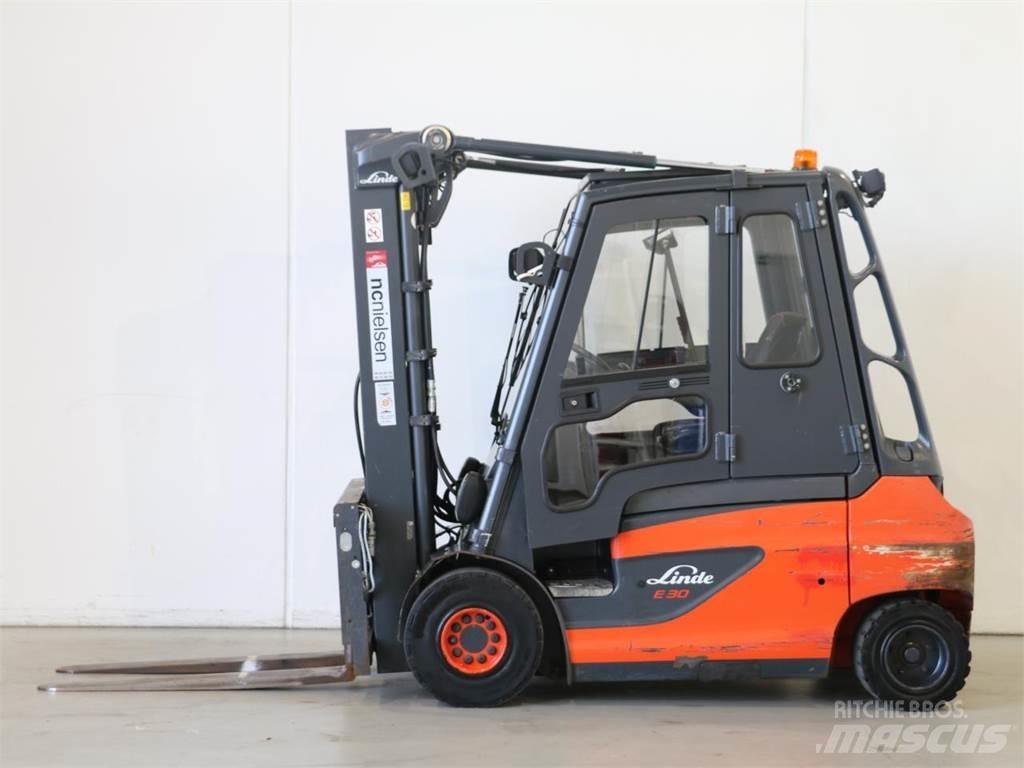 Linde E30/387 El gaffeltrucks