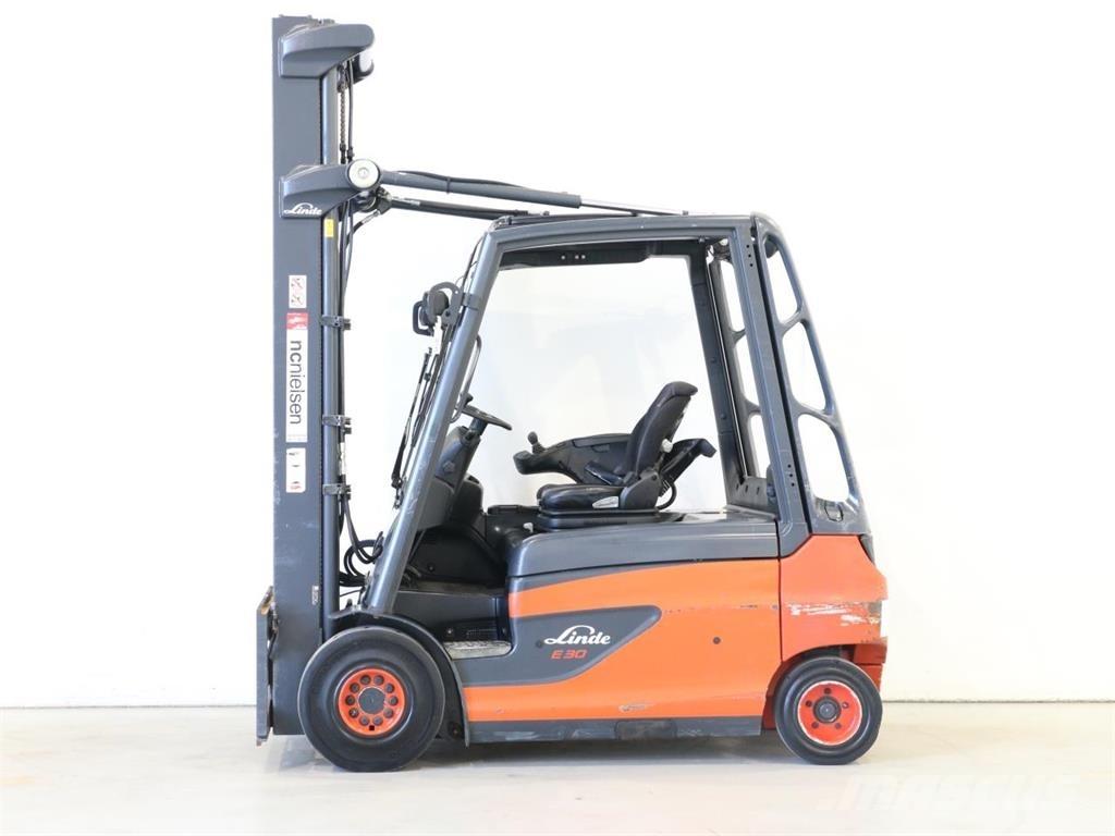 Linde E30L/387 El gaffeltrucks