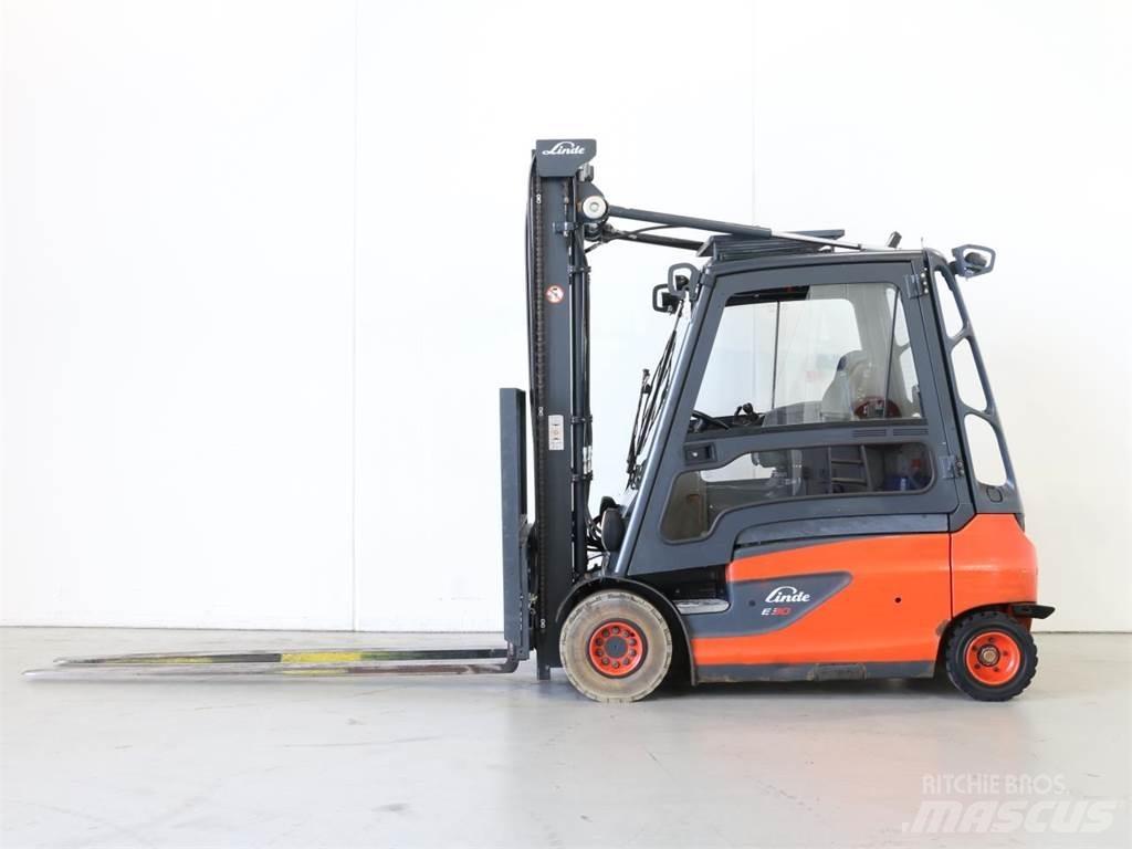 Linde E30L/387 El gaffeltrucks