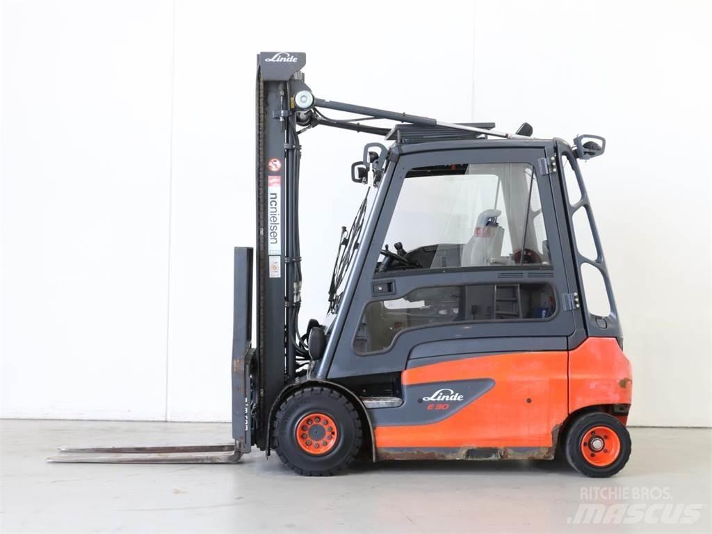 Linde E30L/387 El gaffeltrucks