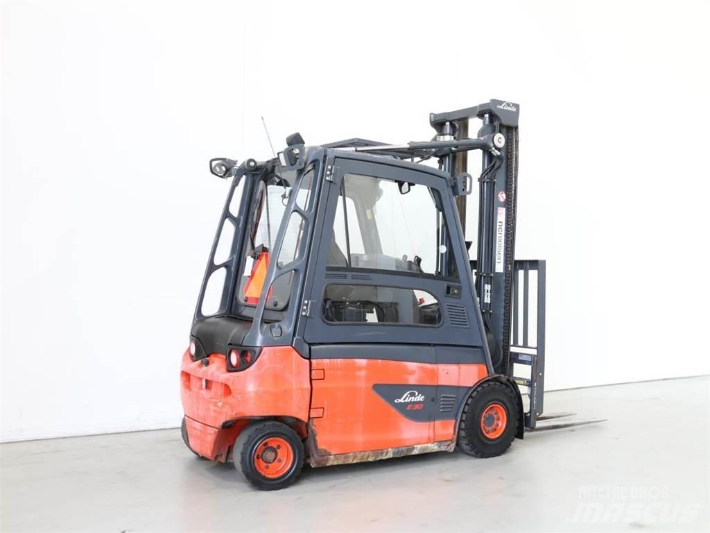 Linde E30L/387 El gaffeltrucks