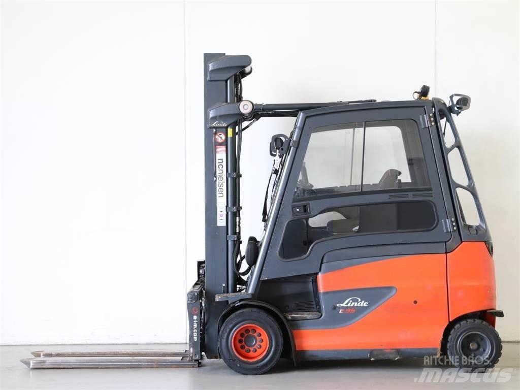 Linde E35HL/387 El gaffeltrucks