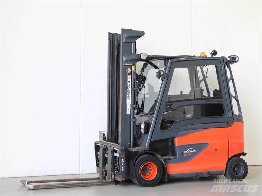 Linde E35HL/387 El gaffeltrucks