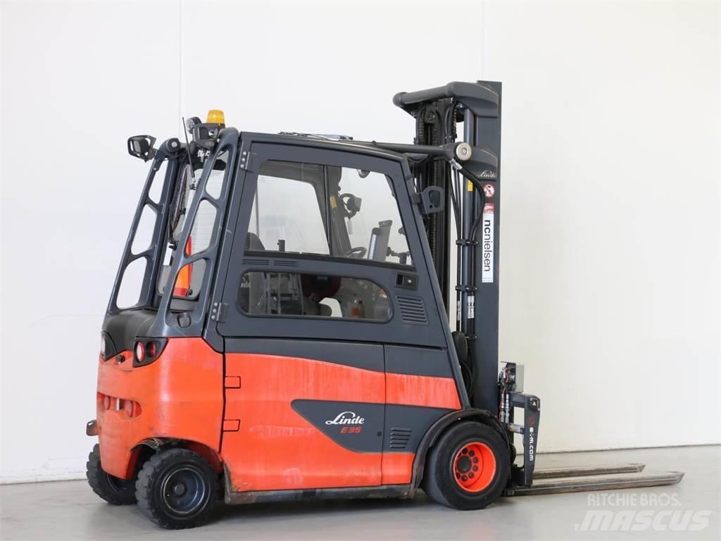 Linde E35HL/387 El gaffeltrucks