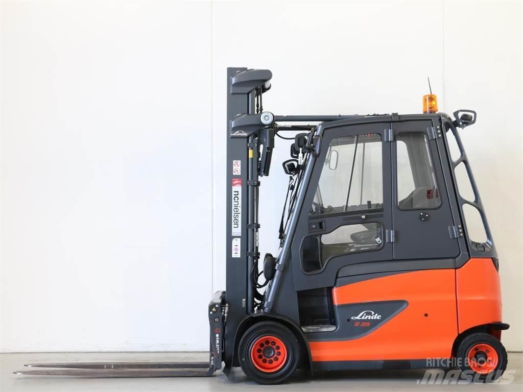 Linde E35HL/387 El gaffeltrucks