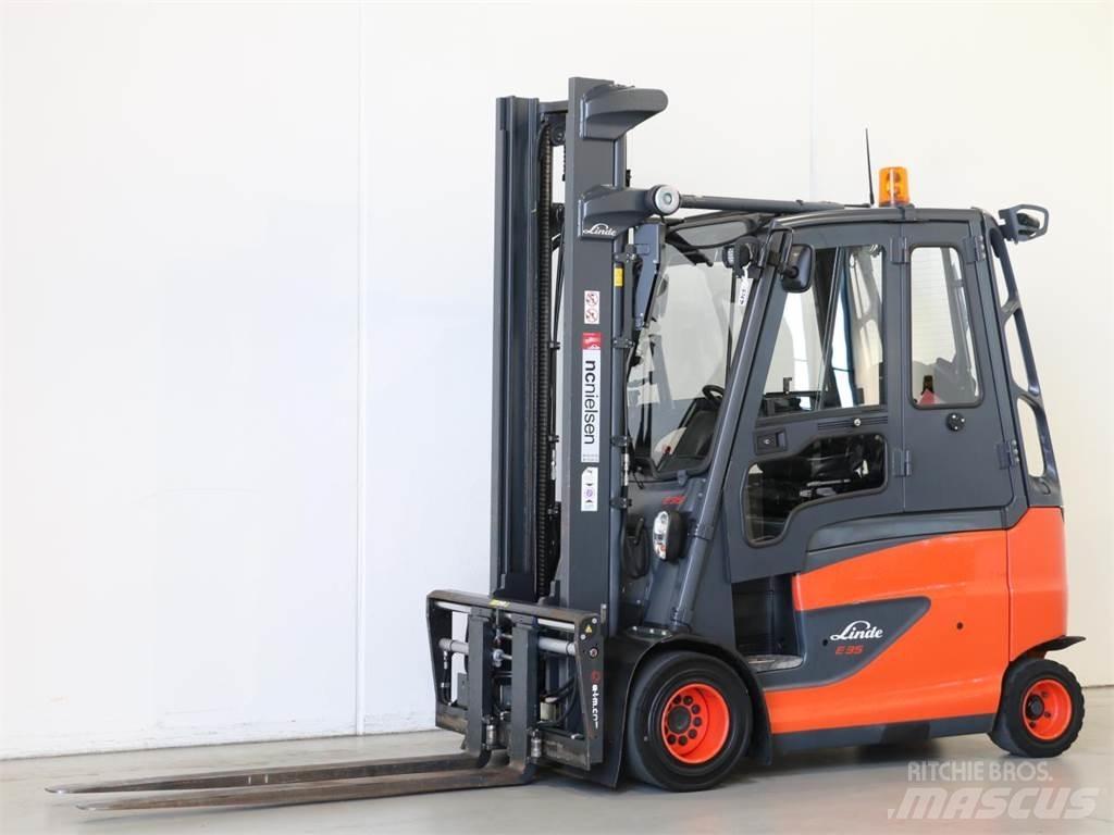 Linde E35HL/387 El gaffeltrucks