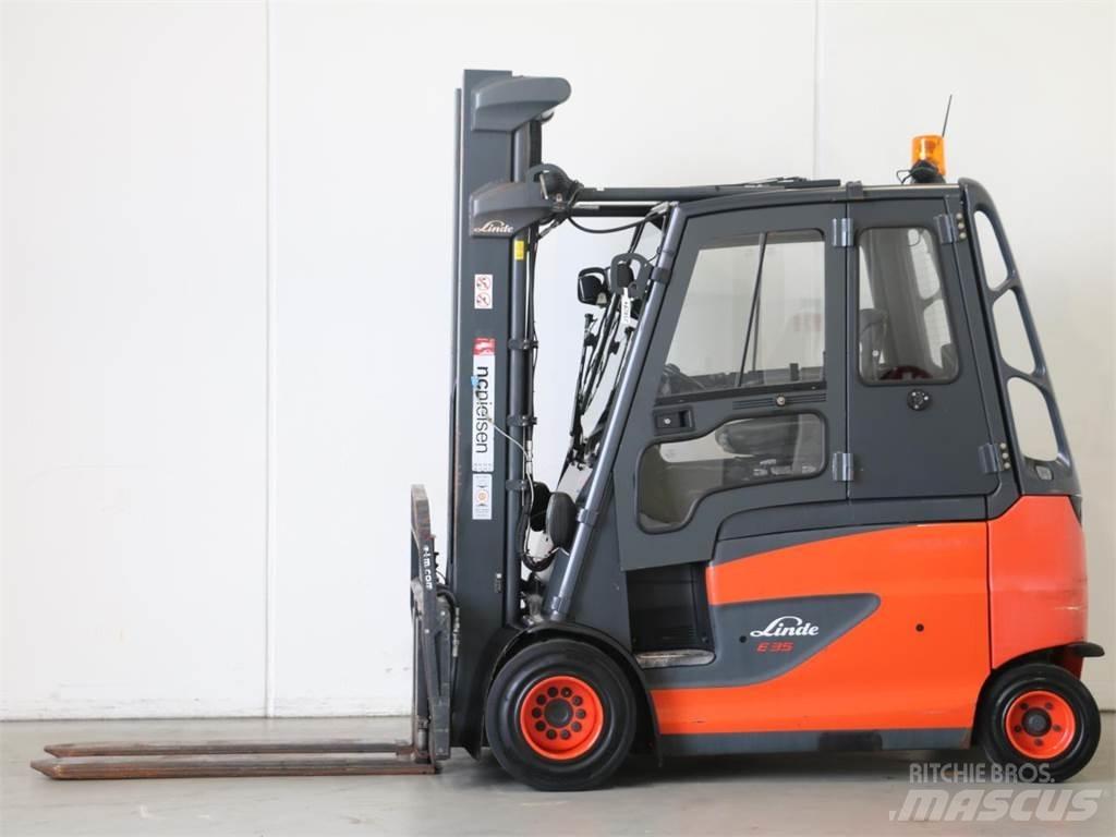 Linde E35HL/387 El gaffeltrucks