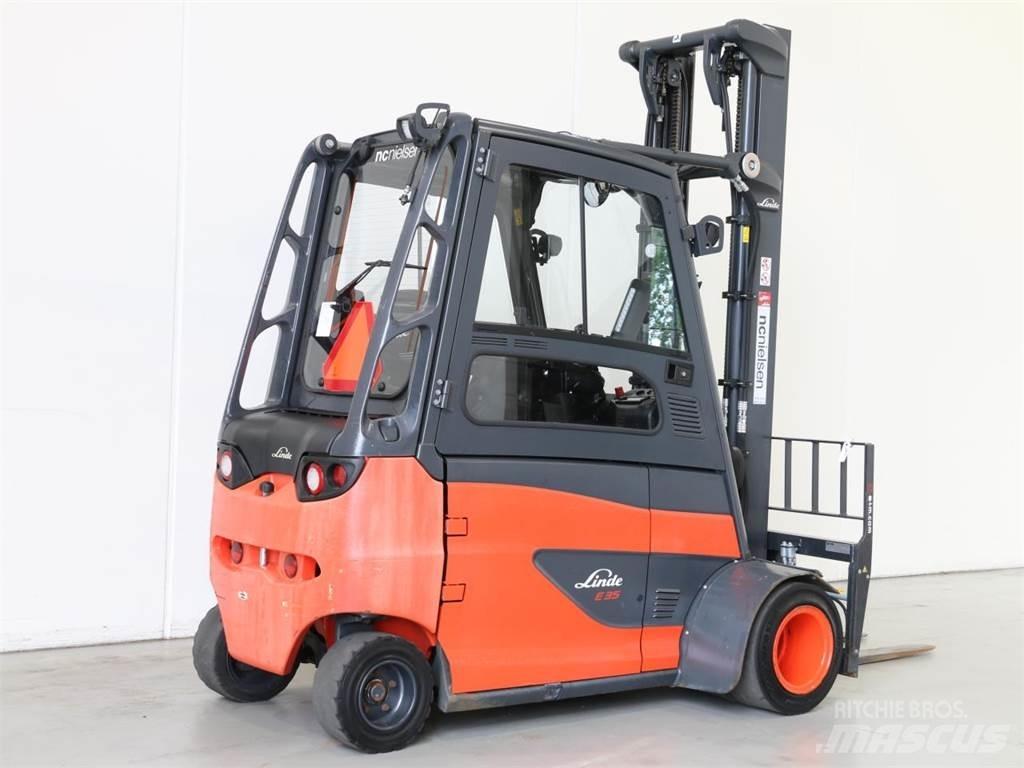 Linde E35HL/387 El gaffeltrucks