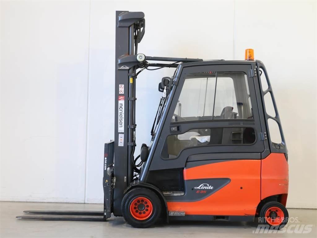 Linde E35HL/387 El gaffeltrucks