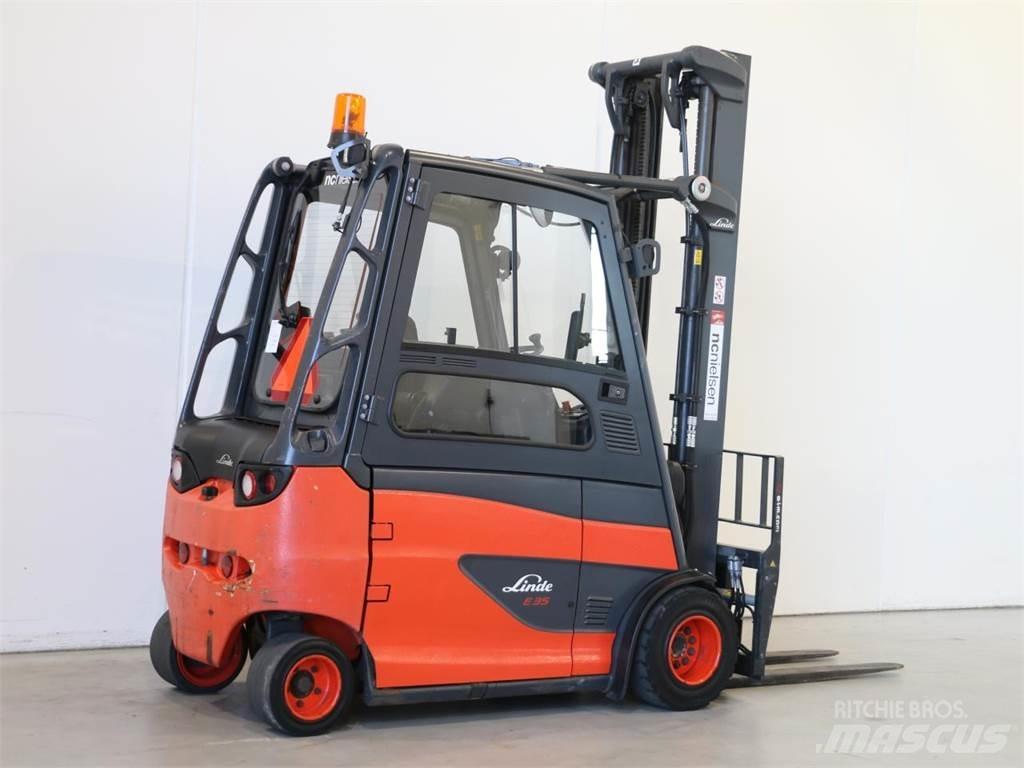 Linde E35HL/387 El gaffeltrucks