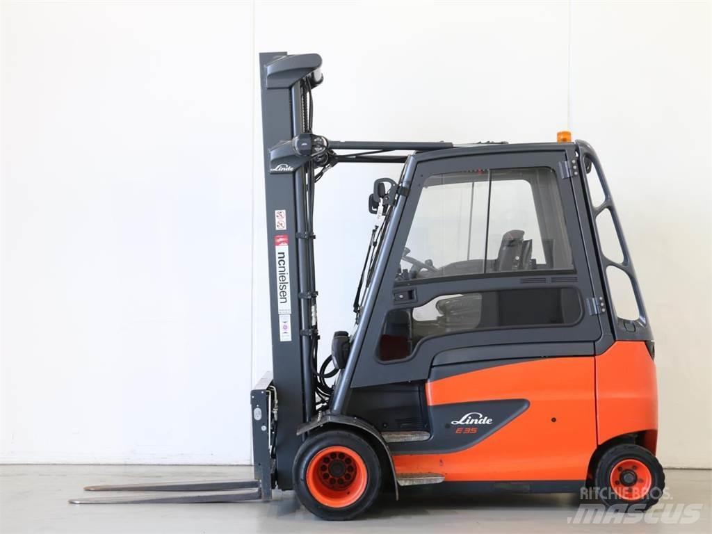 Linde E35HL/387 El gaffeltrucks