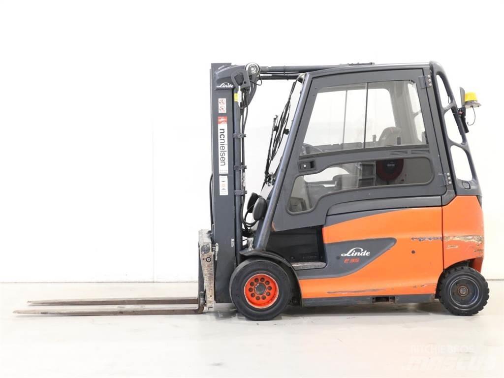Linde E35HL/387 El gaffeltrucks
