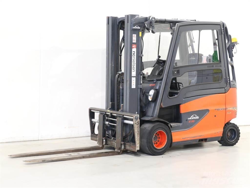 Linde E35HL/387 El gaffeltrucks