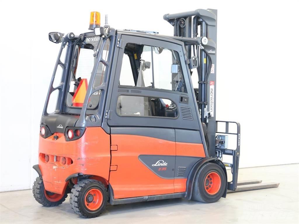 Linde E35HL/387 El gaffeltrucks