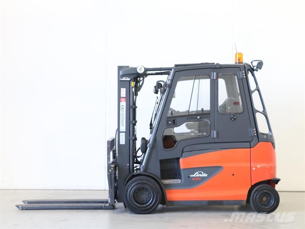 Linde E35HL/387 El gaffeltrucks