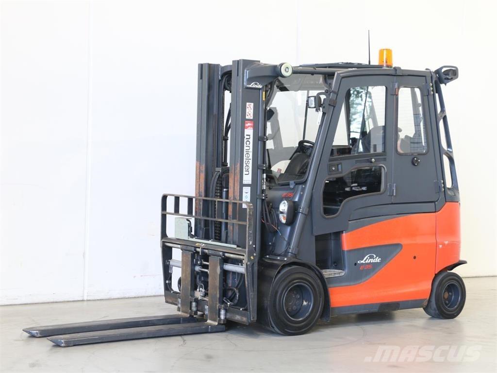 Linde E35HL/387 El gaffeltrucks