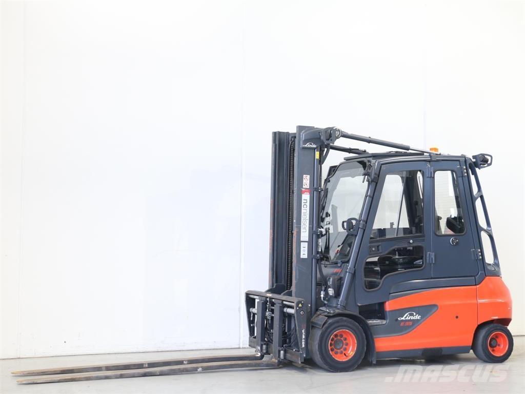 Linde E35L/387 El gaffeltrucks