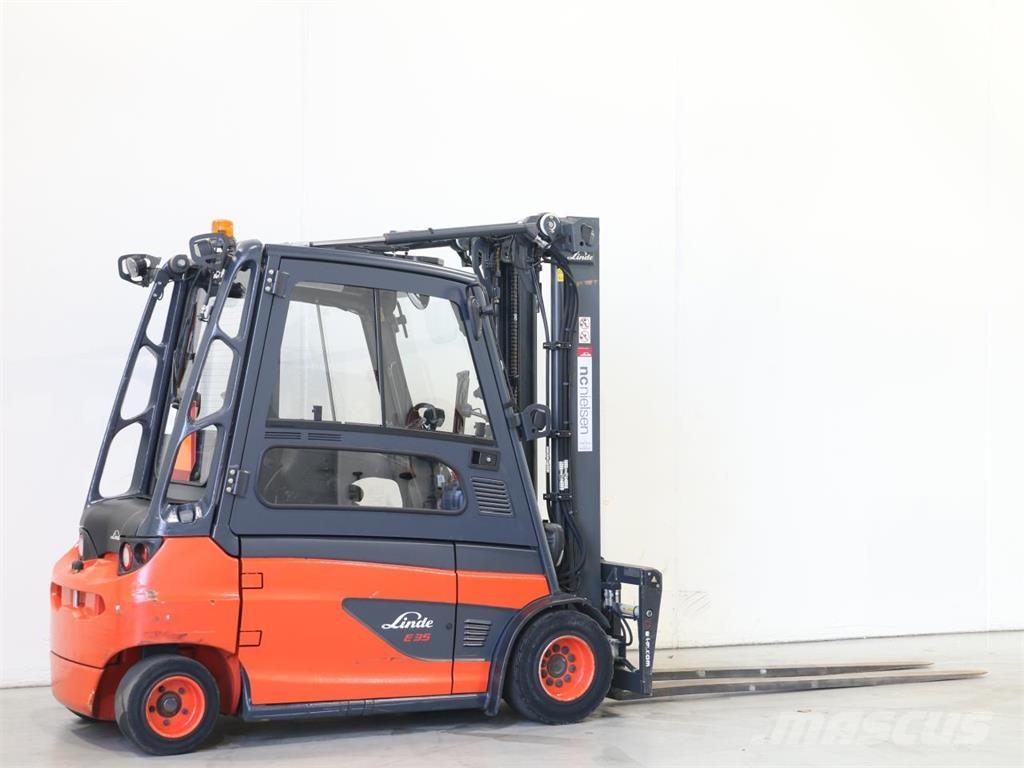 Linde E35L/387 El gaffeltrucks