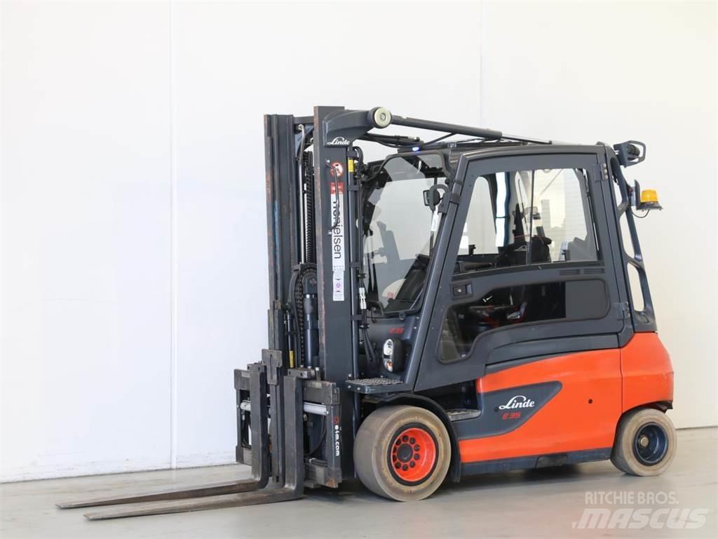 Linde E35L/387 El gaffeltrucks