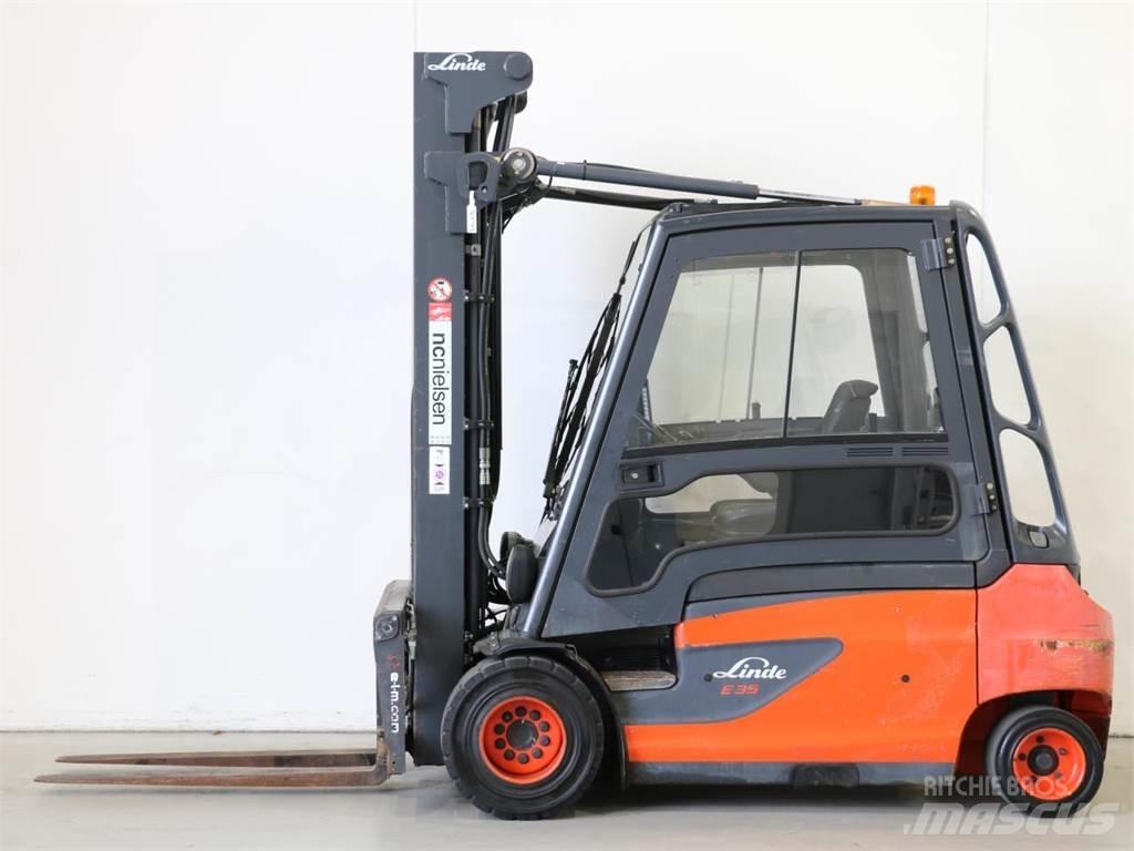 Linde E35L/387 El gaffeltrucks