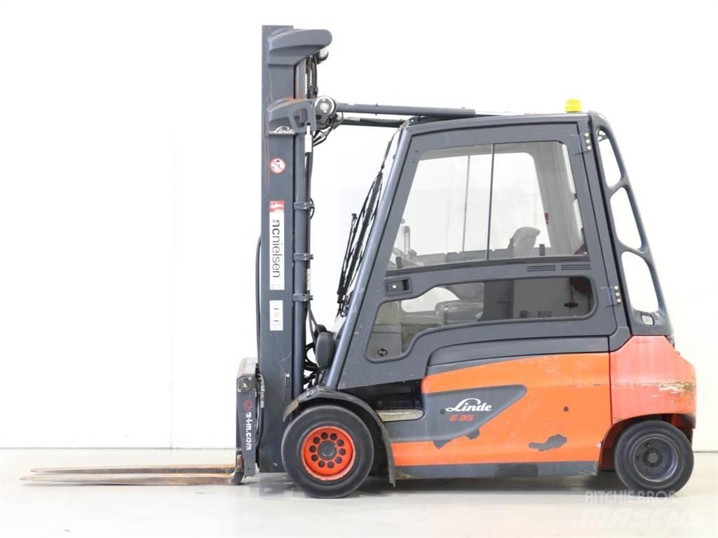 Linde E35L/387 El gaffeltrucks
