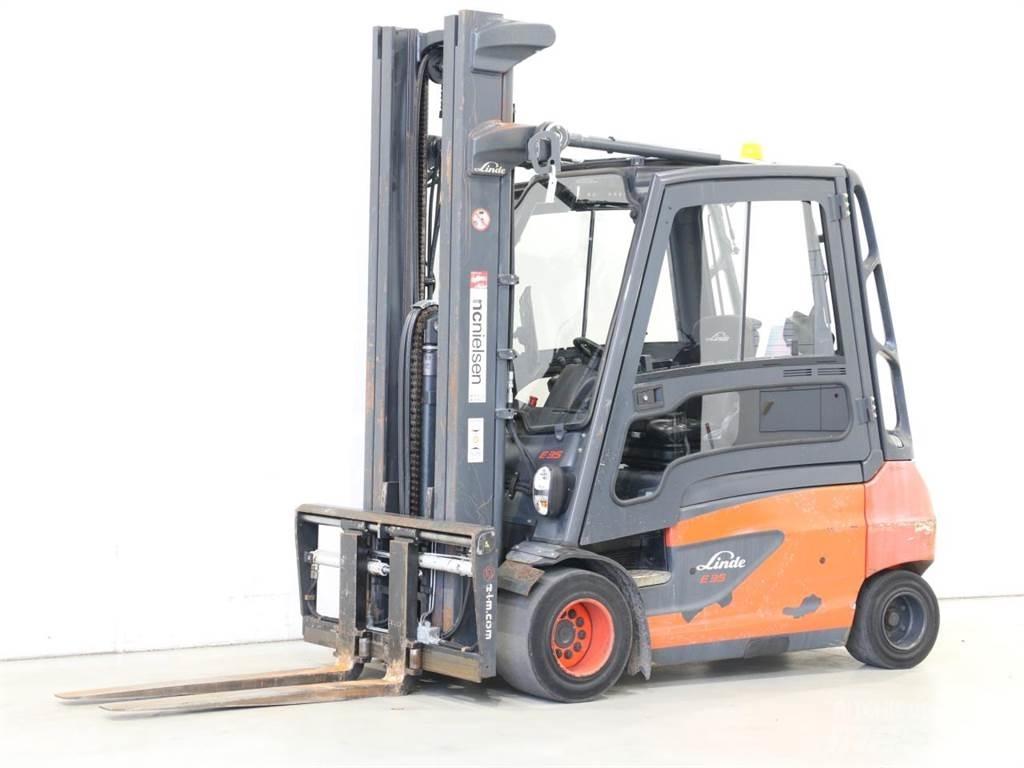 Linde E35L/387 El gaffeltrucks