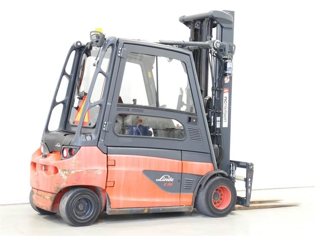 Linde E35L/387 El gaffeltrucks