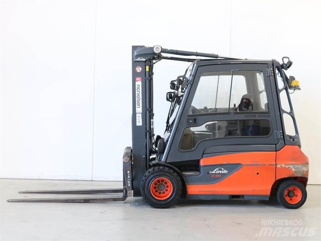 Linde E35L/387 El gaffeltrucks