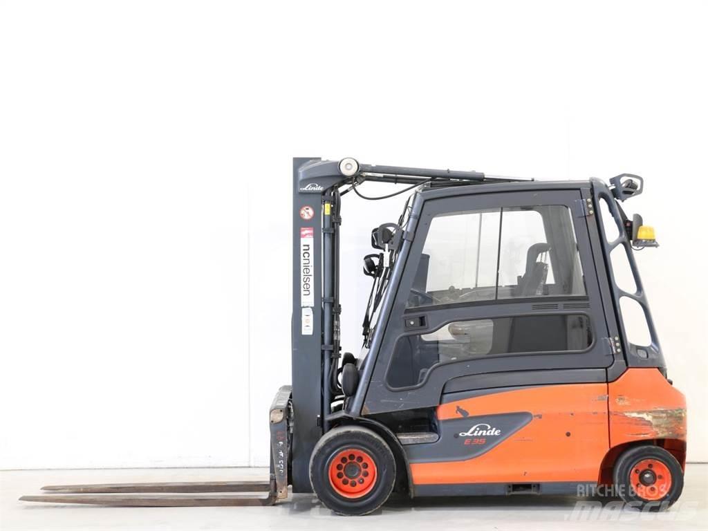 Linde E35L/387 El gaffeltrucks