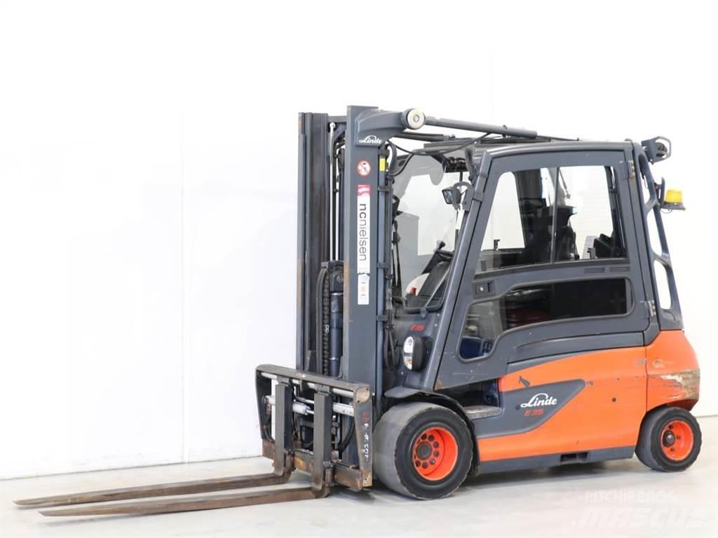 Linde E35L/387 El gaffeltrucks
