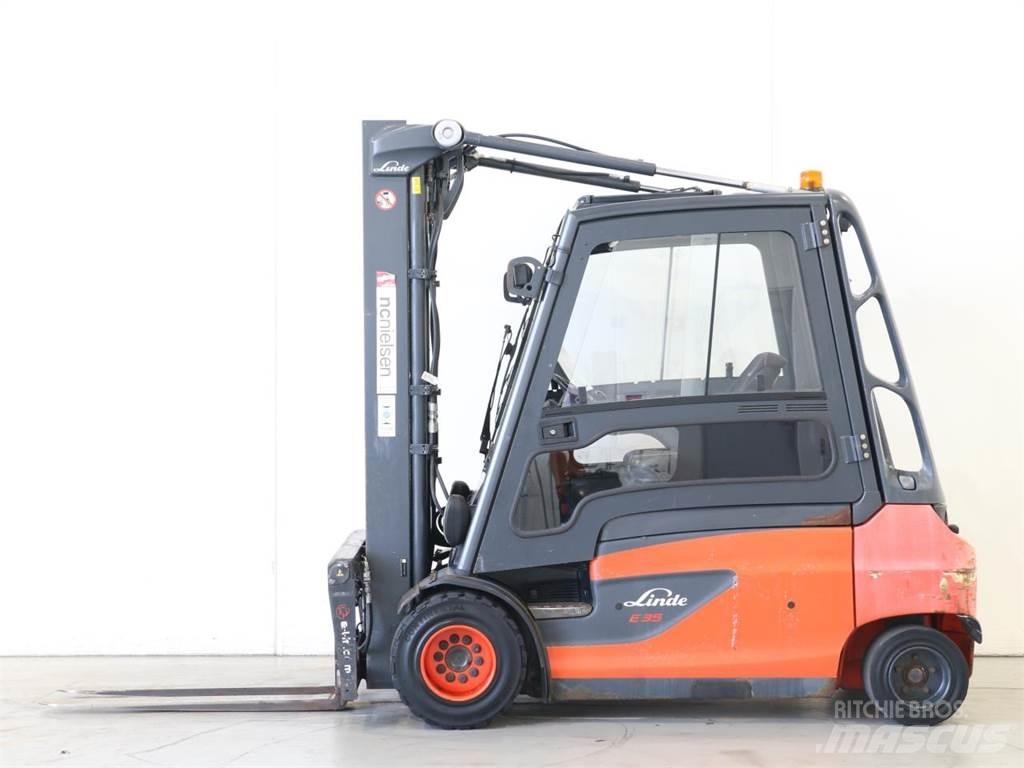 Linde E35L/387 El gaffeltrucks