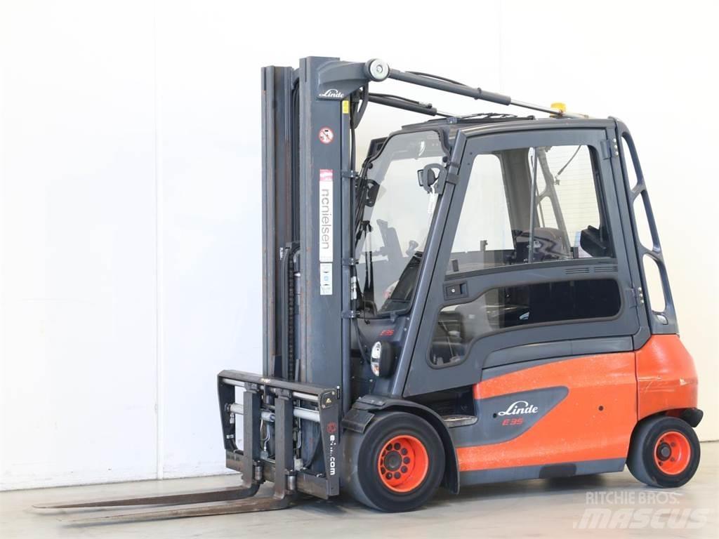 Linde E35L/387 El gaffeltrucks