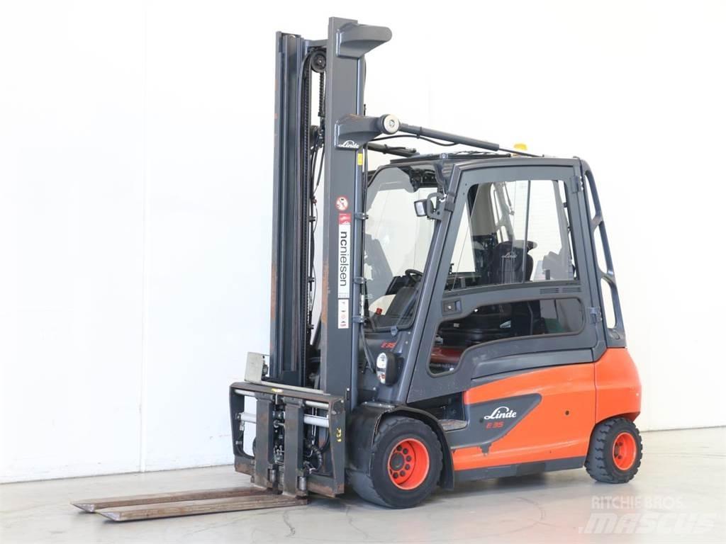 Linde E35L/387 El gaffeltrucks