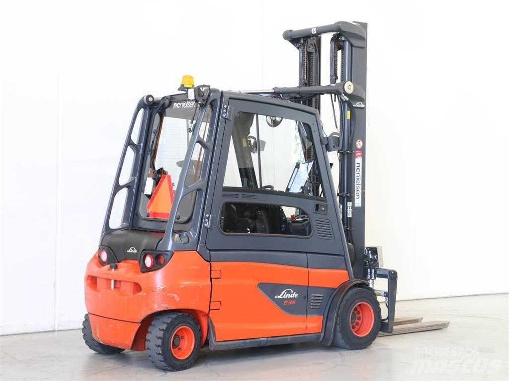 Linde E35L/387 El gaffeltrucks