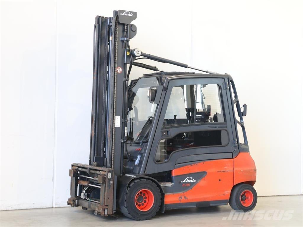 Linde E35L/387 El gaffeltrucks