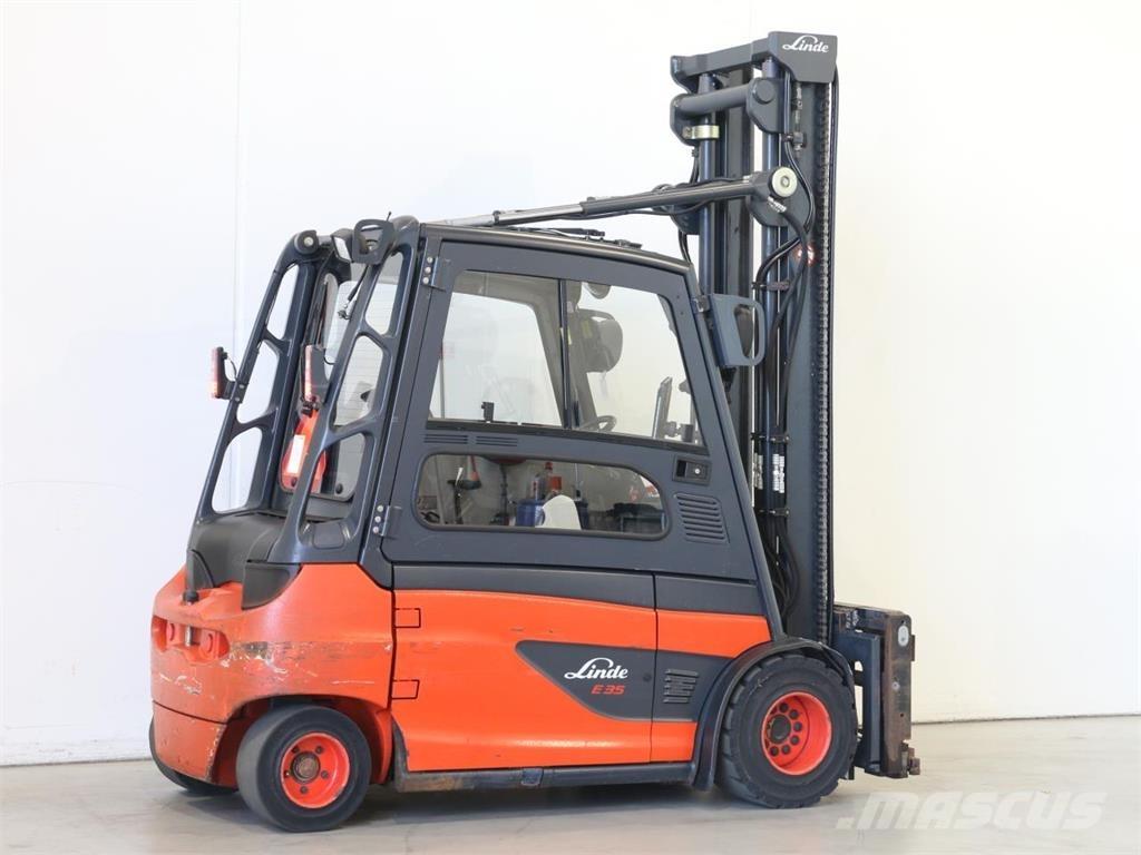 Linde E35L/387 El gaffeltrucks
