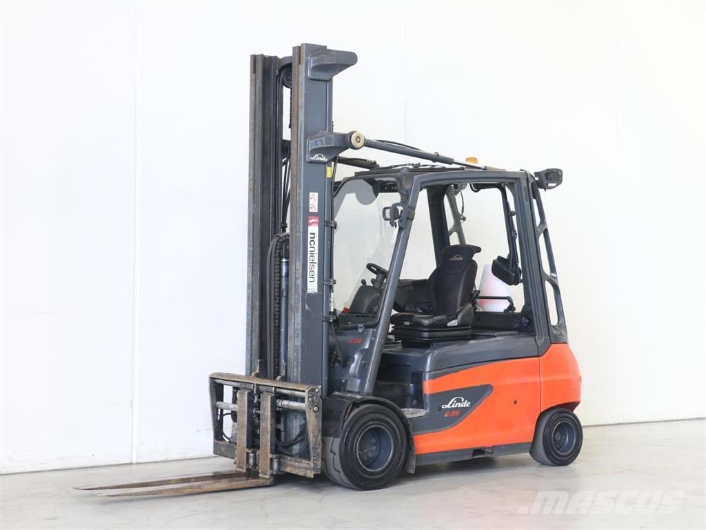 Linde E35L/387 El gaffeltrucks