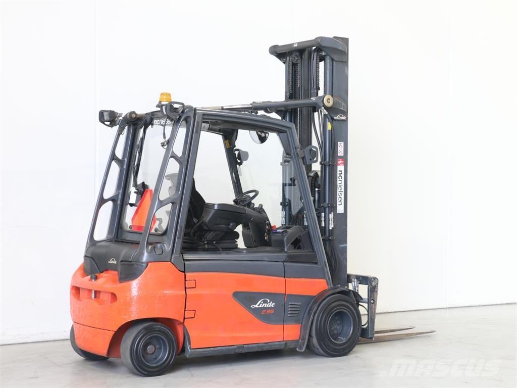 Linde E35L/387 El gaffeltrucks