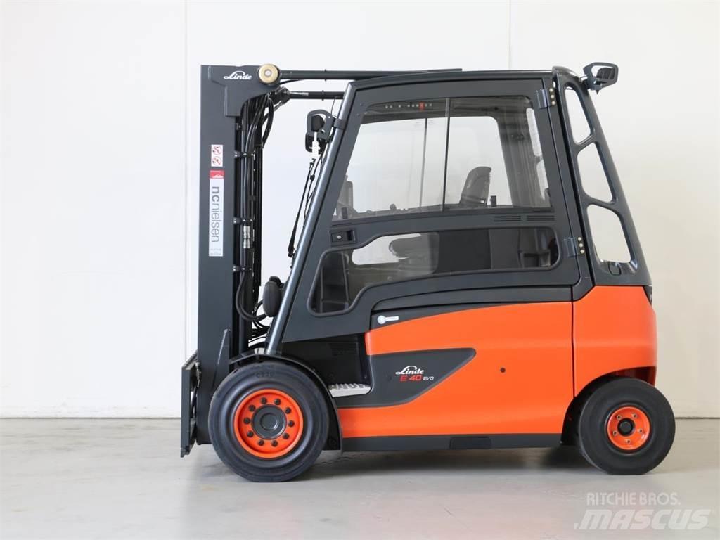 Linde E40/600HL/388 El gaffeltrucks
