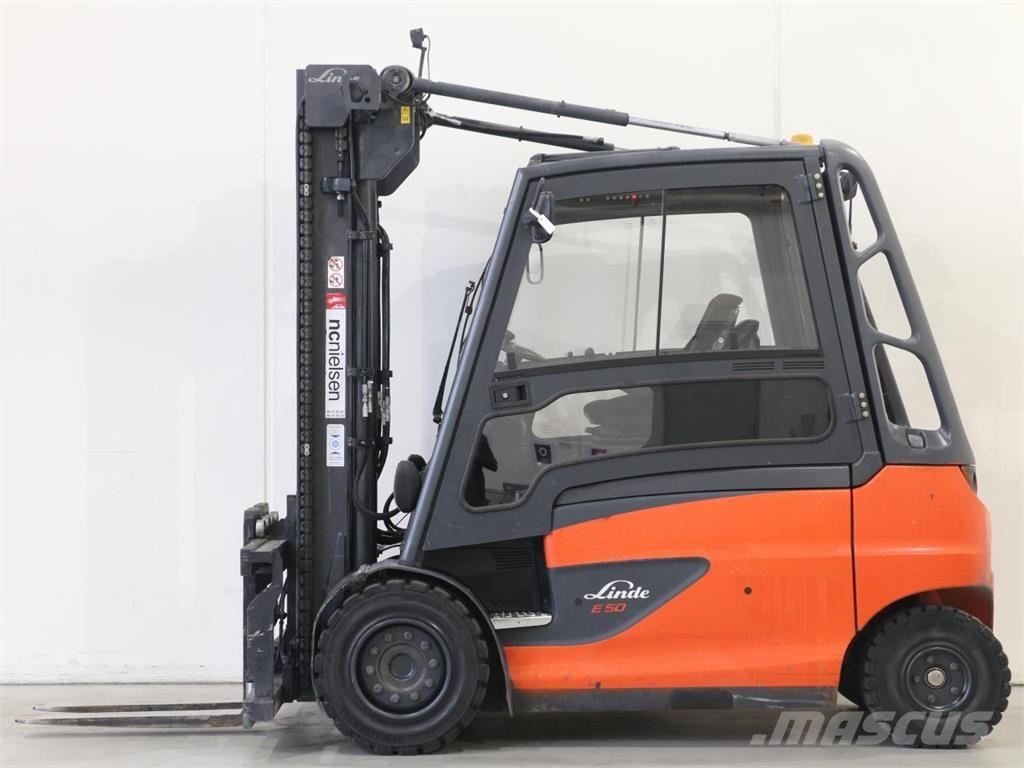 Linde E50/600HL/388 El gaffeltrucks