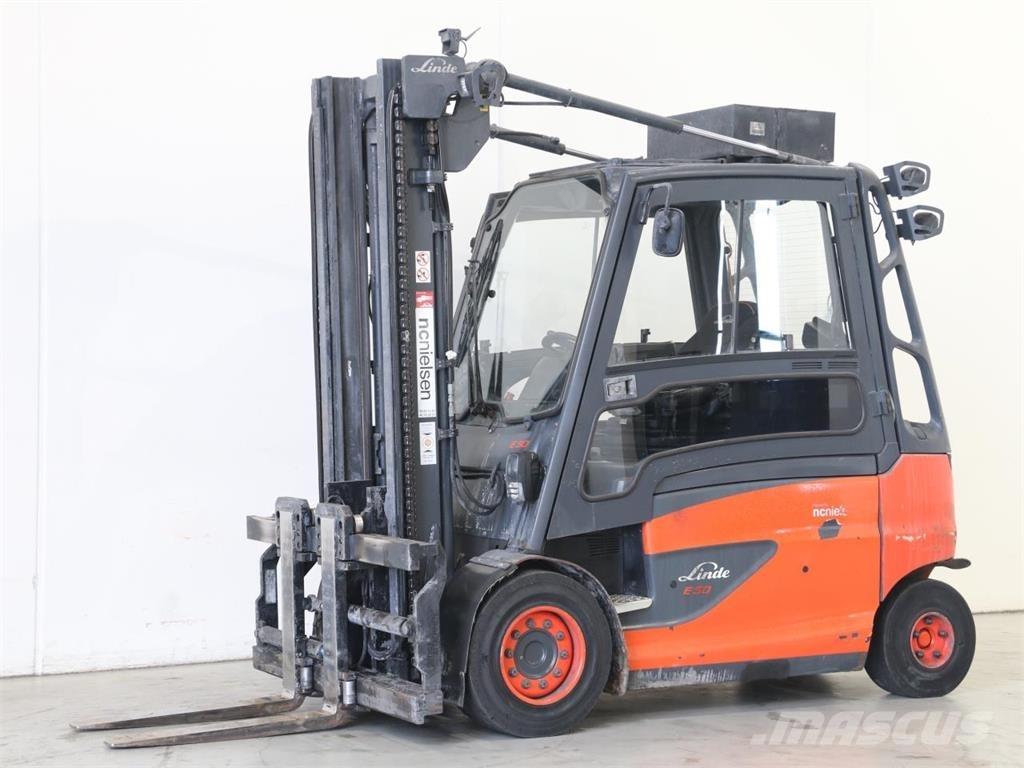 Linde E50HL/388 El gaffeltrucks