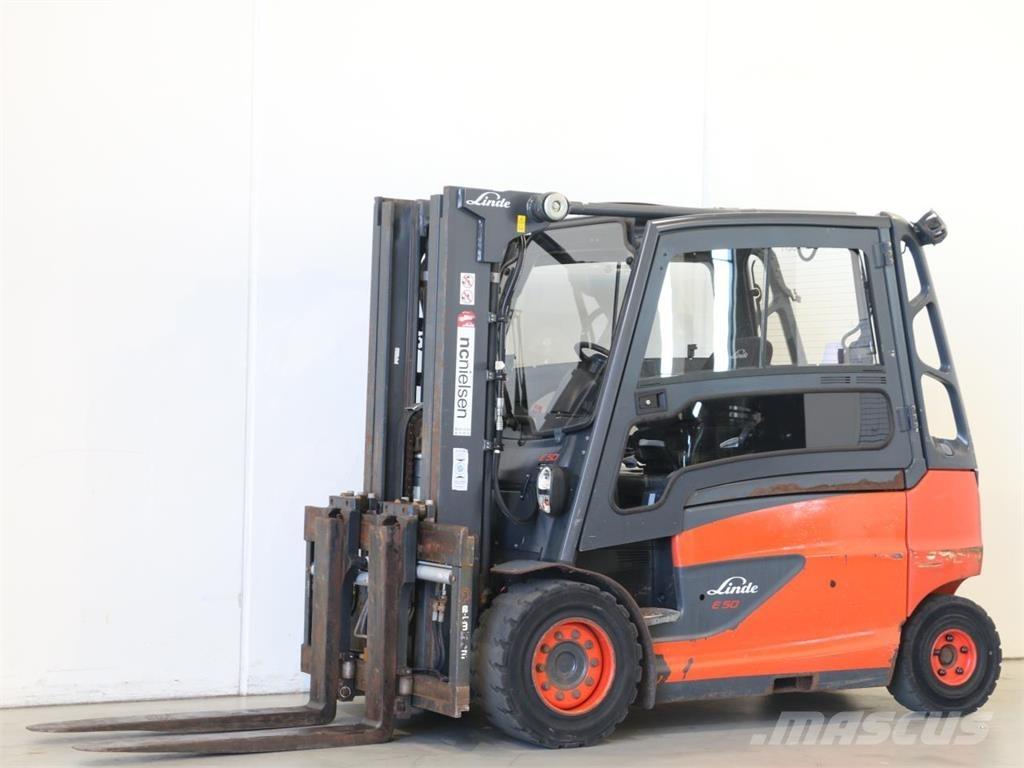 Linde E50L/388 El gaffeltrucks