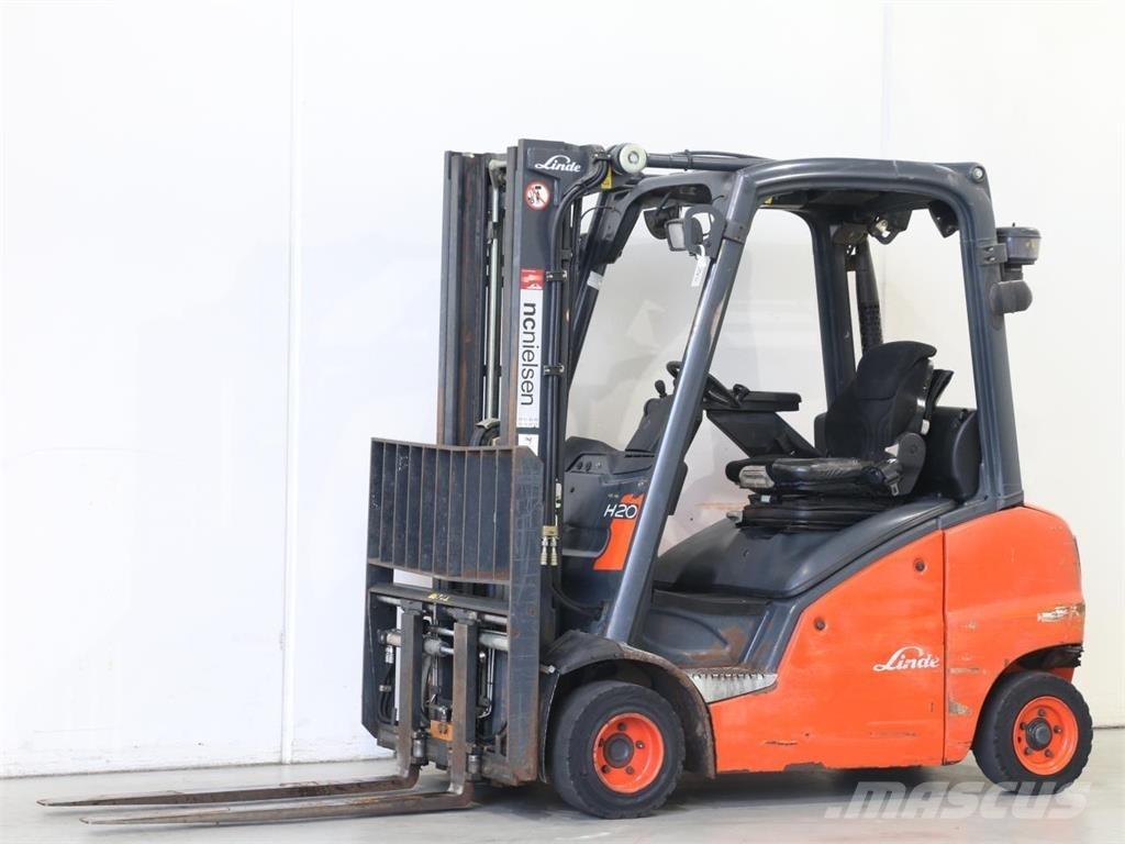 Linde H20D/391-01 Diesel gaffeltrucks