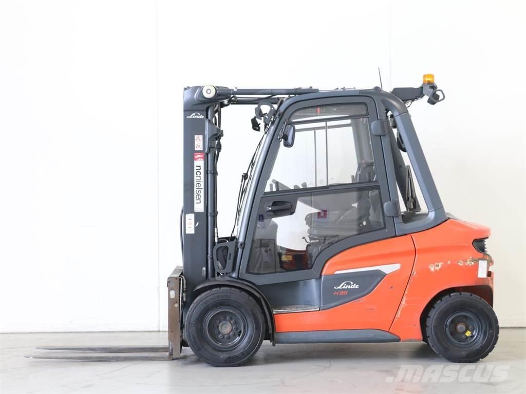Linde H35D/1202-01 Diesel gaffeltrucks