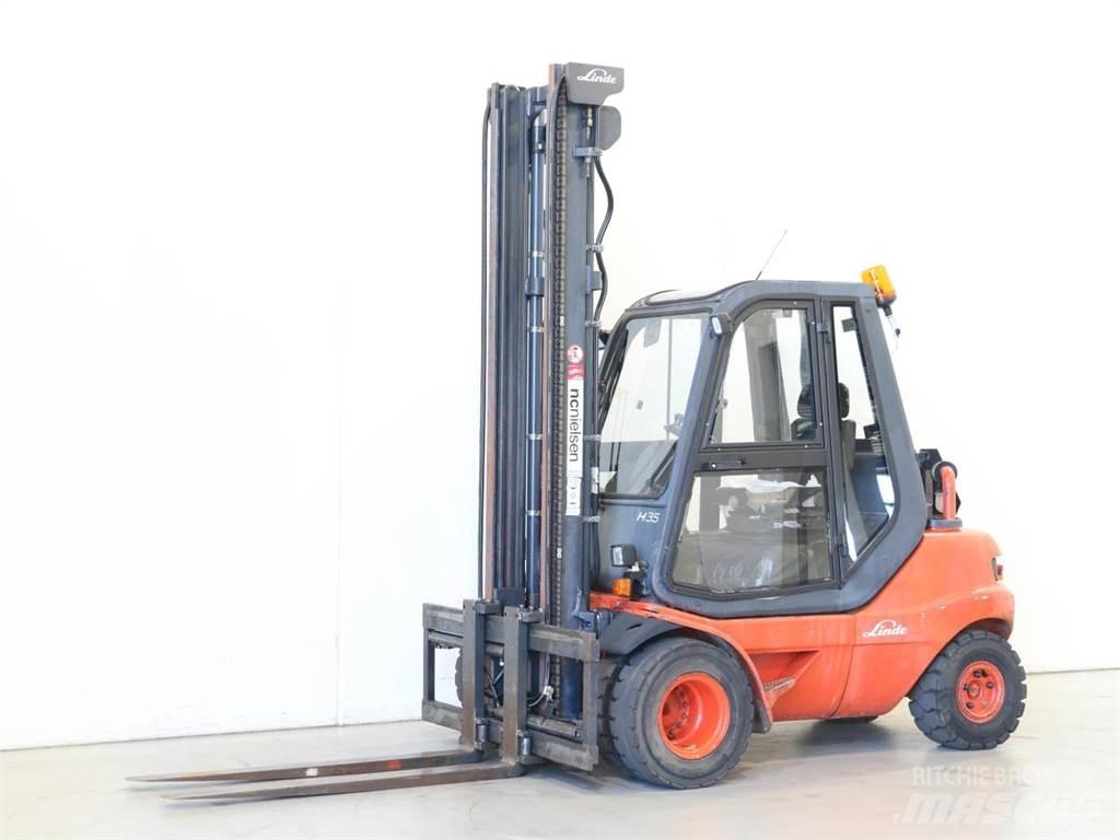 Linde H35D/351-03 Diesel gaffeltrucks