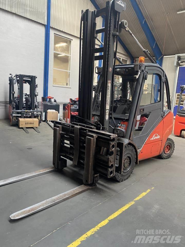 Linde H35D/393 Diesel gaffeltrucks