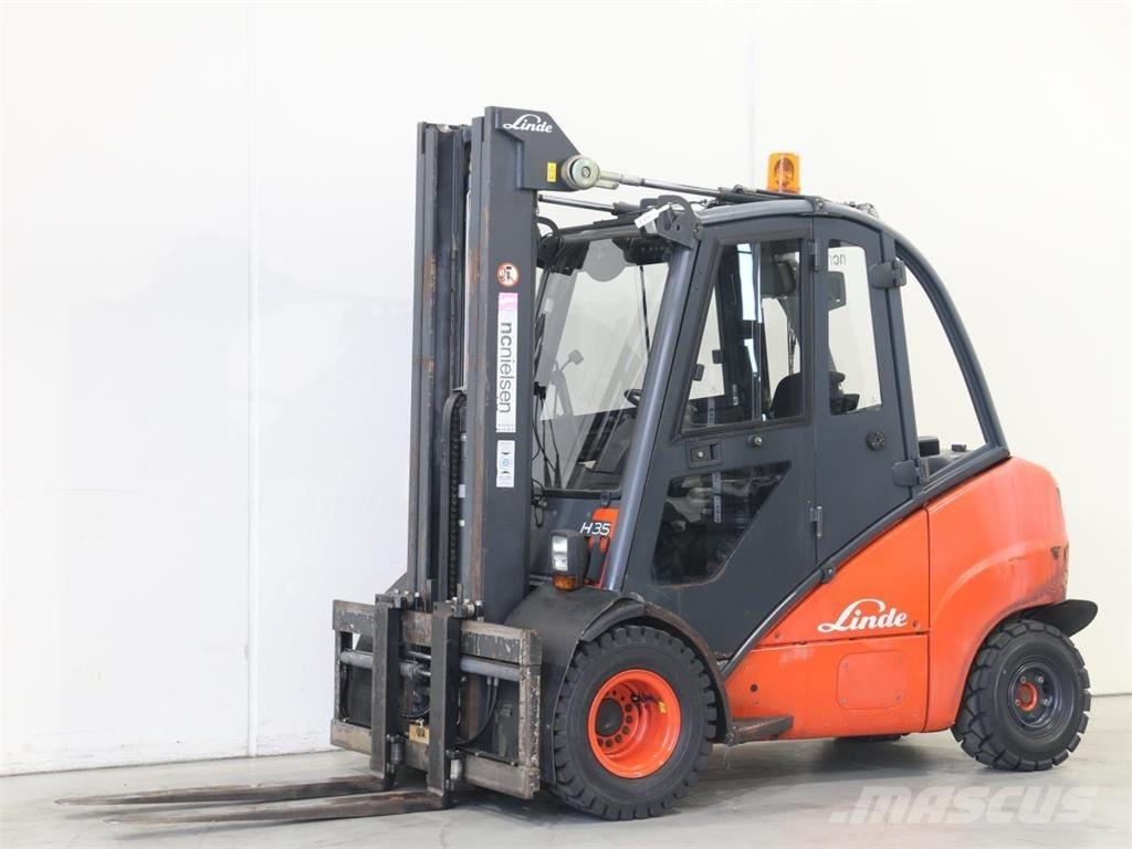 Linde H35D/393-01 Diesel gaffeltrucks